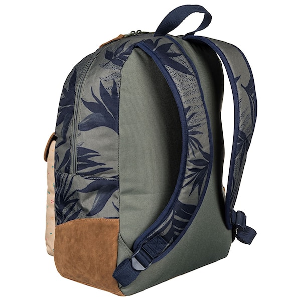 Backpack Roxy Melrose indo floral combo dusty olive 2015