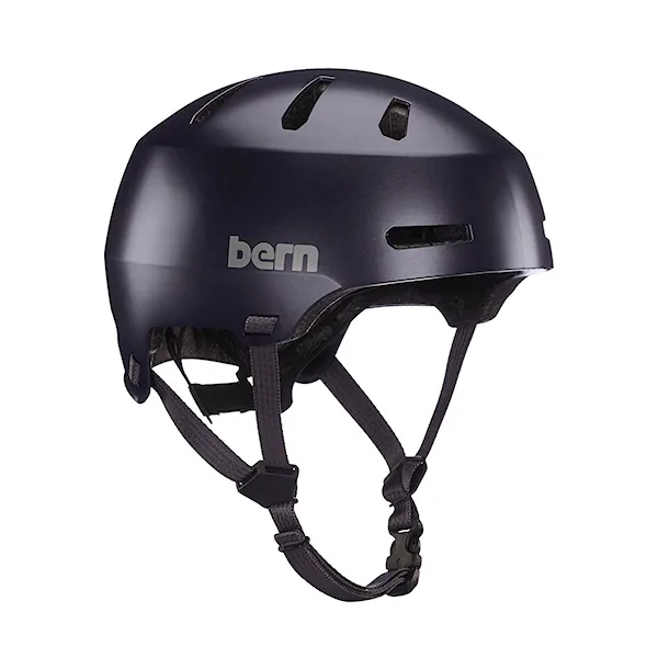 Bike Helmet Bern Macon 2.0 Mips satin deep purple 2021