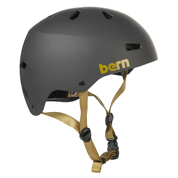 Helma na skateboard Bern Macon H2O matte charcoal grey 2015