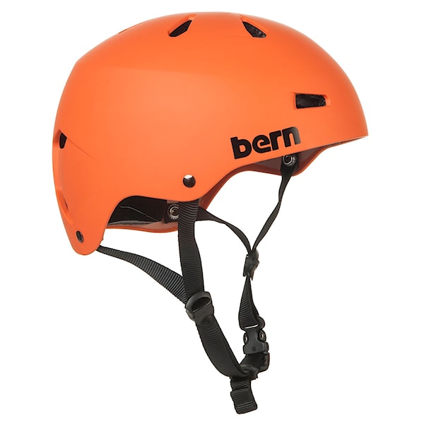 Helma na skateboard Bern Macon H2O matte orange 2015