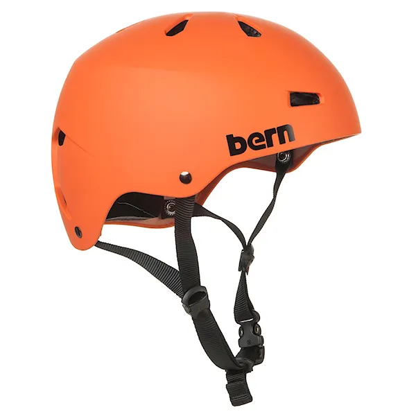 Helma na skateboard Bern Macon H2O matte orange 2015