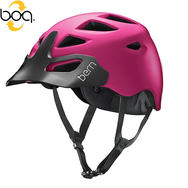 Bike Helmet Bern Prescott fuchsia purple 2016