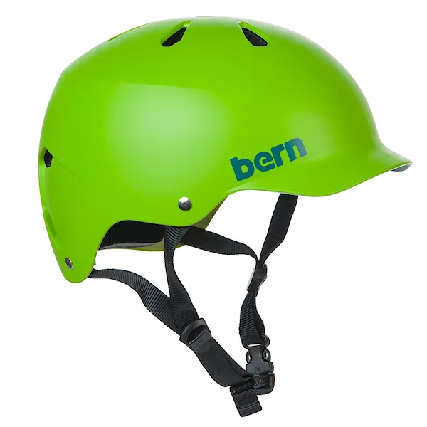 Prilba na skateboard Bern Watts H2O matte neon green 2015