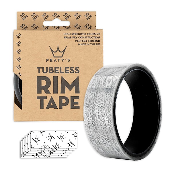 Taśma na obręcz Peaty's Rimjob Rim Tape 30 mm - 9 Meter black