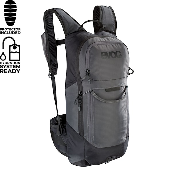 Bike Backpack EVOC FR Lite Race 10 carbon grey/black