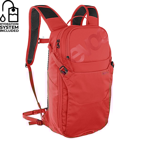 Bike Backpack EVOC Ride 8 + Hydration Bladder 2 true red