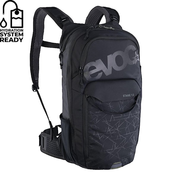Bike batoh EVOC Stage 12 black