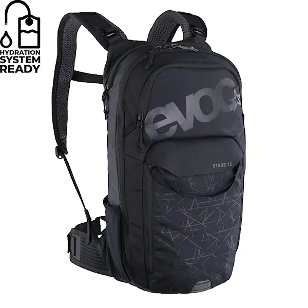 Bike batoh EVOC Stage 12 black