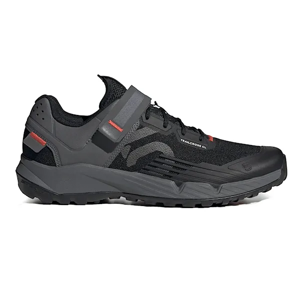 Bike topánky Five Ten 5.10 Trailcross Clip-In core black/grey three/red