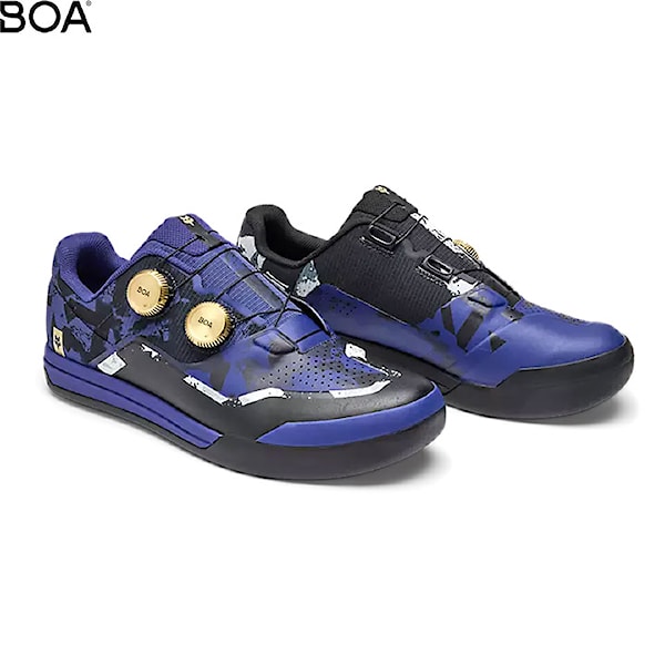 Bike buty Fox Union BOA Flat Goldstone LE purple 2025