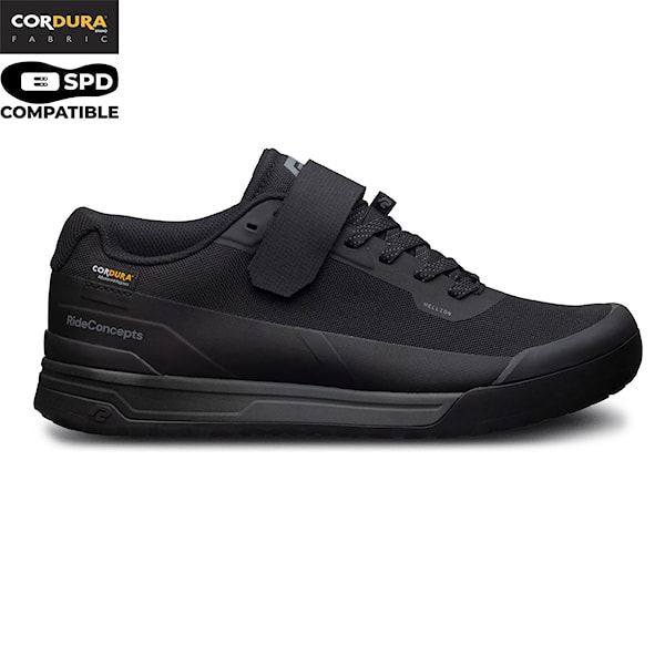 Bike topánky Ride Concepts Hellion Clip black 2026