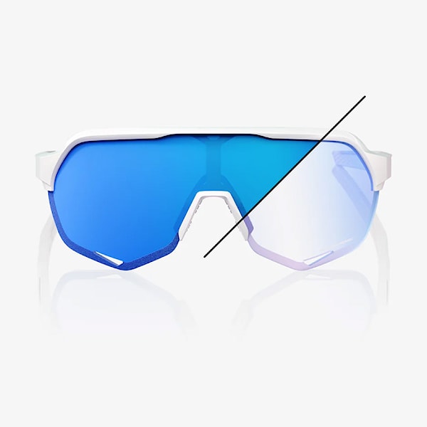 Okulary rowerowe 100% S2 LE bastille | blue mirror photochromic 2025