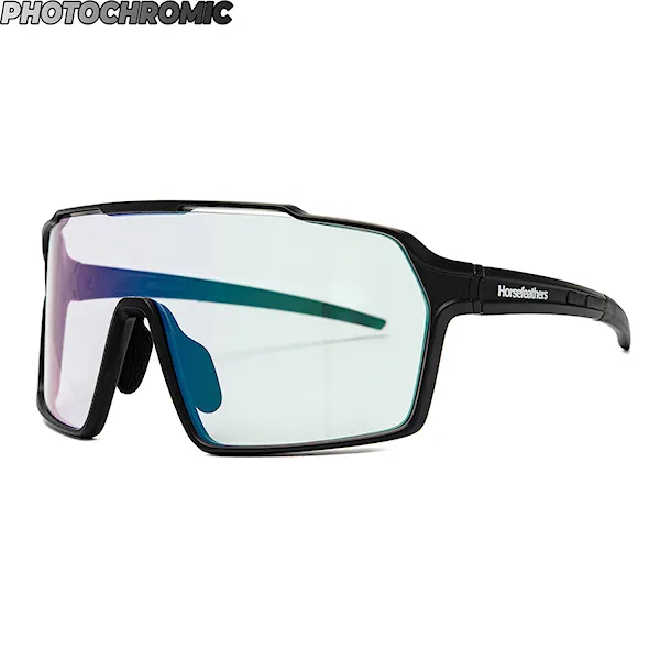 Bike okuliare Horsefeathers Neutron Photochromic matt black | mirror green 2026
