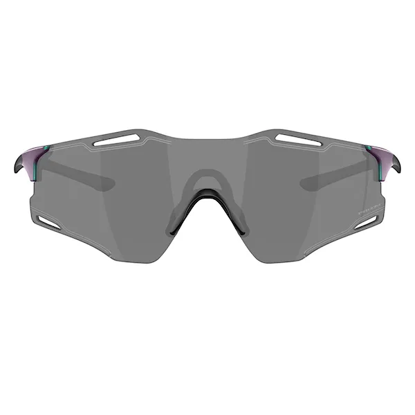 Bike okuliare Oakley Cybr Zero purple green colorshift | prizm black