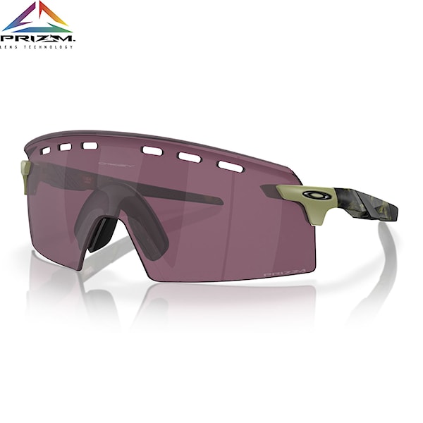 Bike okuliare Oakley Encoder Strike Vented fern swirl | prizm road black