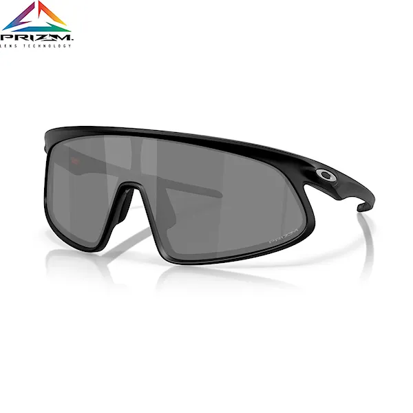 Okulary rowerowe Oakley RSLV matte black | prizm black