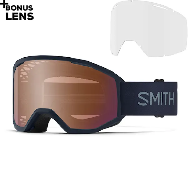 Bike brýle Smith Loam MTB midnight navy | contrast rose flash multilayer+clear 2026