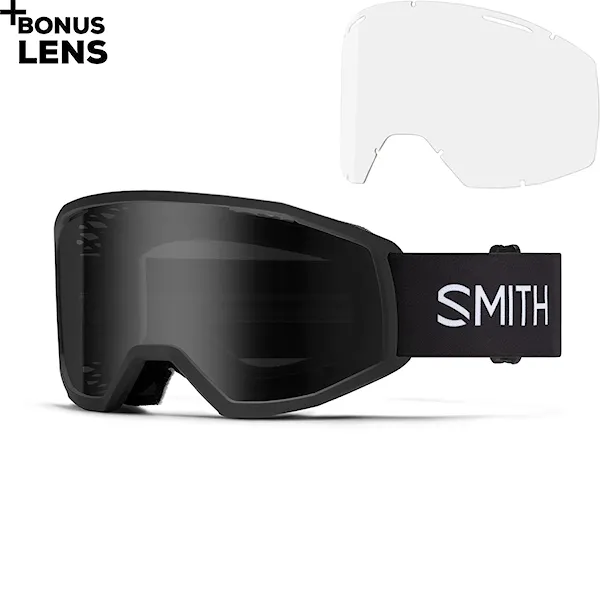 Okulary rowerowe Smith Loam S MTB black | black mirror+clear 2026