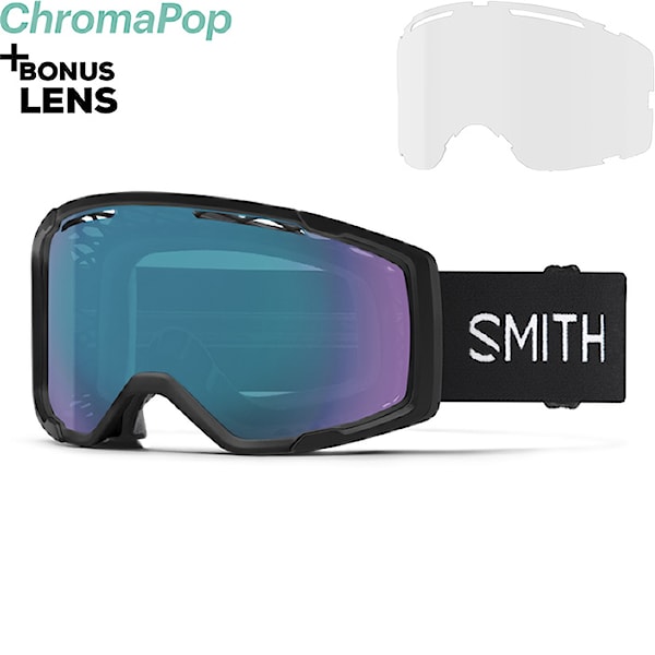 Okulary rowerowe Smith Rhythm Mtb black | chromapop contrast rose flash+clear 2026