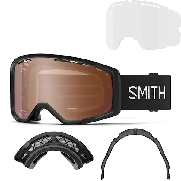 Bike brýle Smith Rhythm MTB + Dirt Screen black | cp rose flash+clear 2026