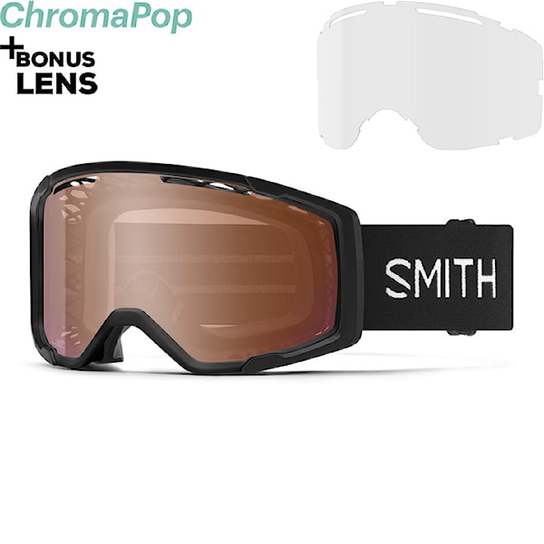 Bike Eyewear Smith Rhythm MTB + Dirt Screen black | cp rose flash+clear 2026