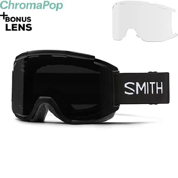 Okulary rowerowe Smith Squad MTB black | chromapop sun black +clear 2026