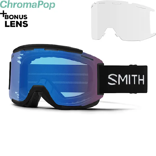 Okulary rowerowe Smith Squad MTB black | chromapop contrast rose flash+clear 2026