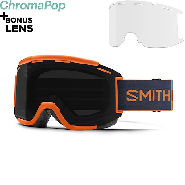 Bike okuliare Smith Squad MTB high fives | chromapop sun black+clear 2025