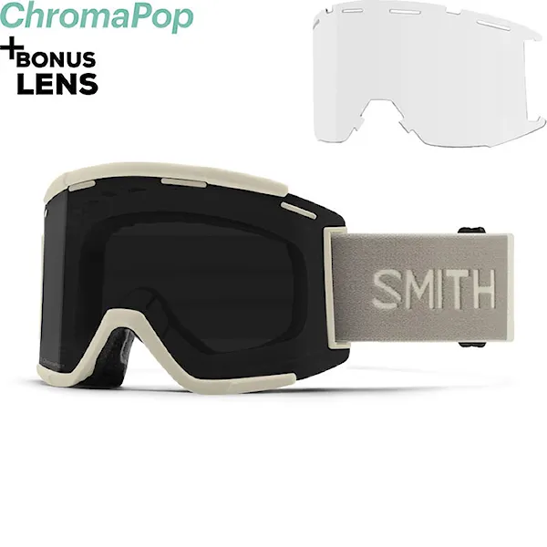 Okulary rowerowe Smith Squad MTB XL chalk | cp sun black+clear 2026