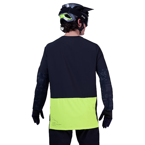 Bike koszulka Fox Defend Thermal Jersey Lunar SE black 2025