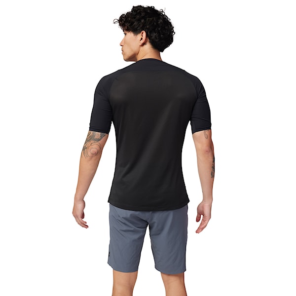 Bike koszulka Fox Flexair Ascent SS Jersey black 2024