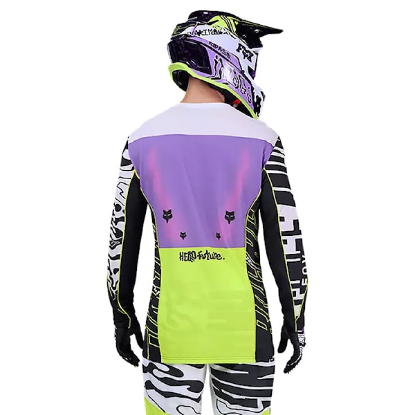 Bike koszulka Fox Flexair LS Jersey Phantom LE multi 2025