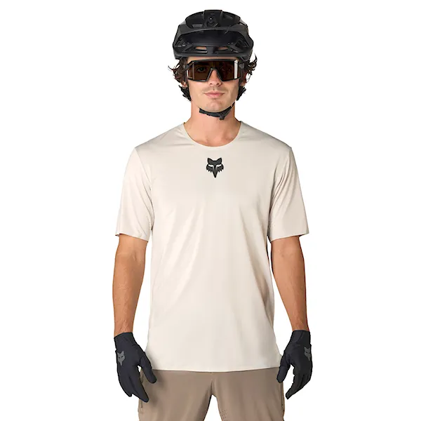 Bike dres Fox Flexair SS Jersey chalk 2026