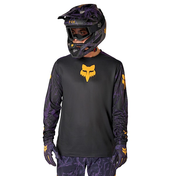 Bike dres Fox Ranger LS Jersey Image Print plum 2026