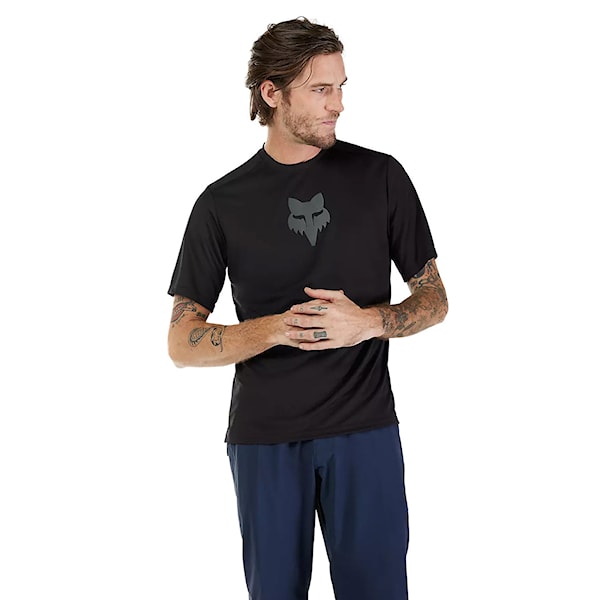 Bike Jersey Fox Ranger SS Jersey Fox Head black 2026