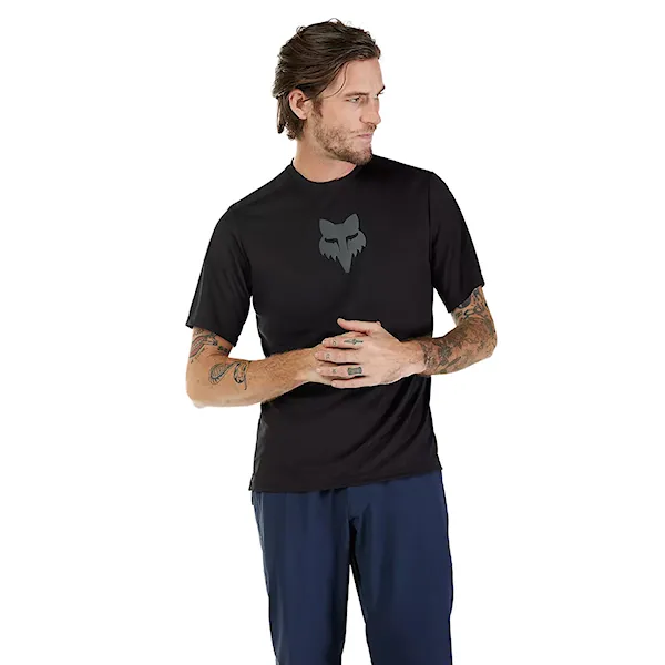 Bike dres Fox Ranger SS Jersey Fox Head black 2026