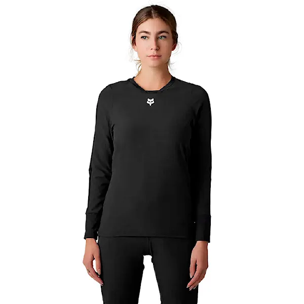 Bike dres Fox Wms Defend Thermal Jersey black 2026