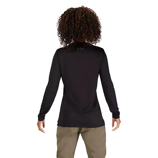 Bike dres Fox Wms Ranger LS Jersey Fox Head black 2026