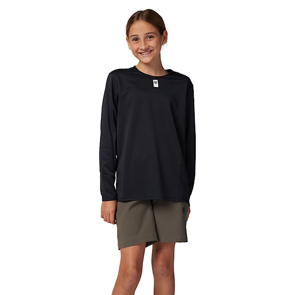 Bike koszulka Fox Youth Defend LS Jersey black 2026