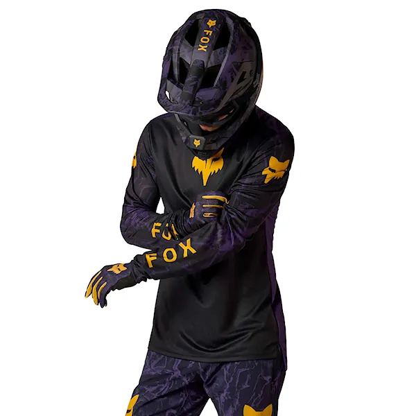 Bike Jersey Fox Youth Ranger LS Image Print plum 2026