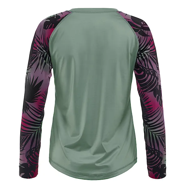 Bike dres Horsefeathers Deco LS iceberg green/hawaii 2026
