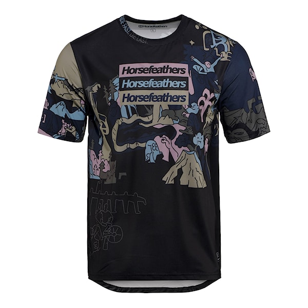 Bike Jersey Horsefeathers Quantum doodle 2026