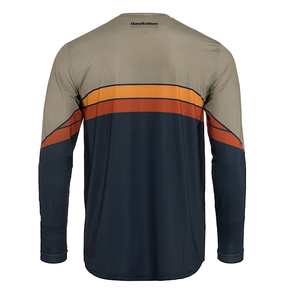 Bike dres Horsefeathers Quantum LS indigo/taupe 2026