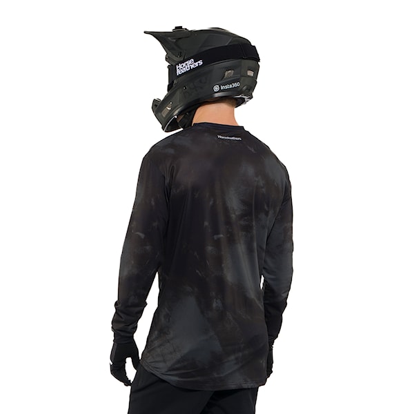 Bike koszulka Horsefeathers Quantum LS thyme camo 2025