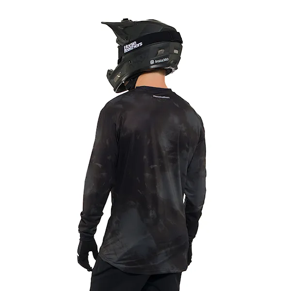 Bike dres Horsefeathers Quantum LS thyme camo 2025