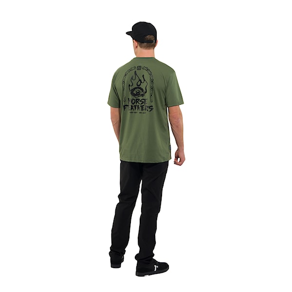 Bike koszulka Horsefeathers Reckless thyme 2025