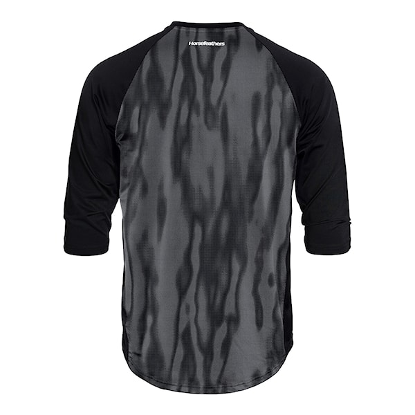 Bike koszulka Horsefeathers Spike 3/4 halftone/black 2025