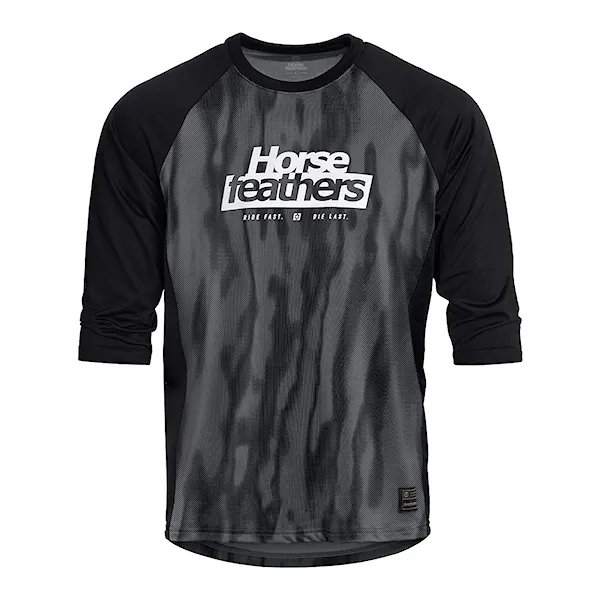 Bike dres Horsefeathers Spike 3/4 halftone/black 2025
