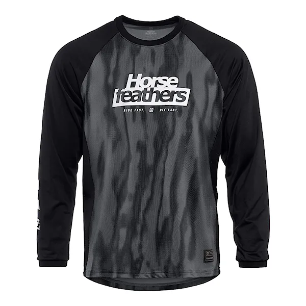 Bike dres Horsefeathers Spike LS halftone/black 2025