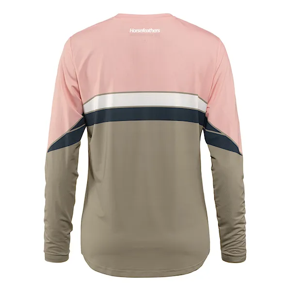 Bike dres Horsefeathers W Quantum LS lotus/taupe 2026
